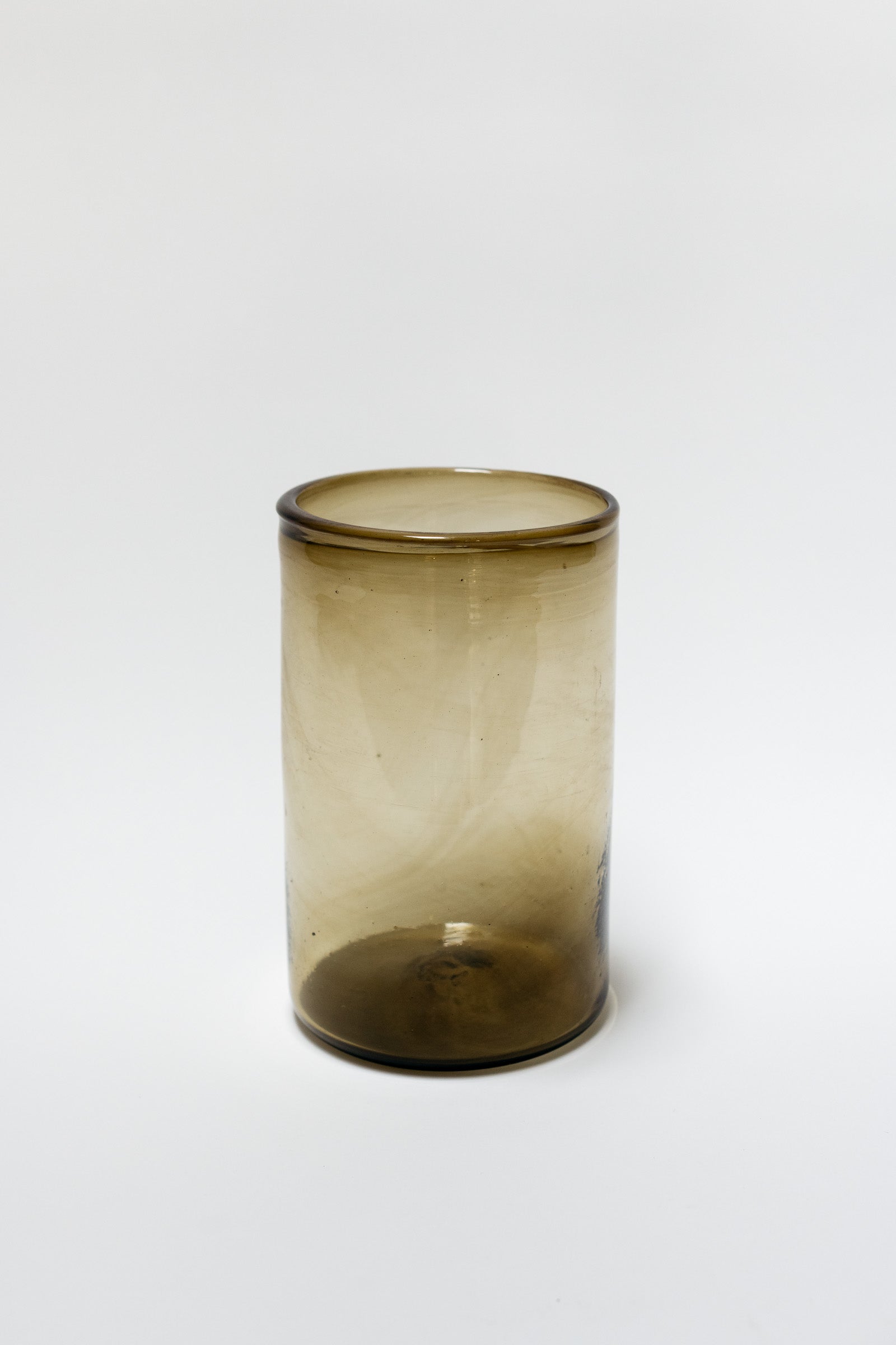 Glass Vase, Large, Fumé