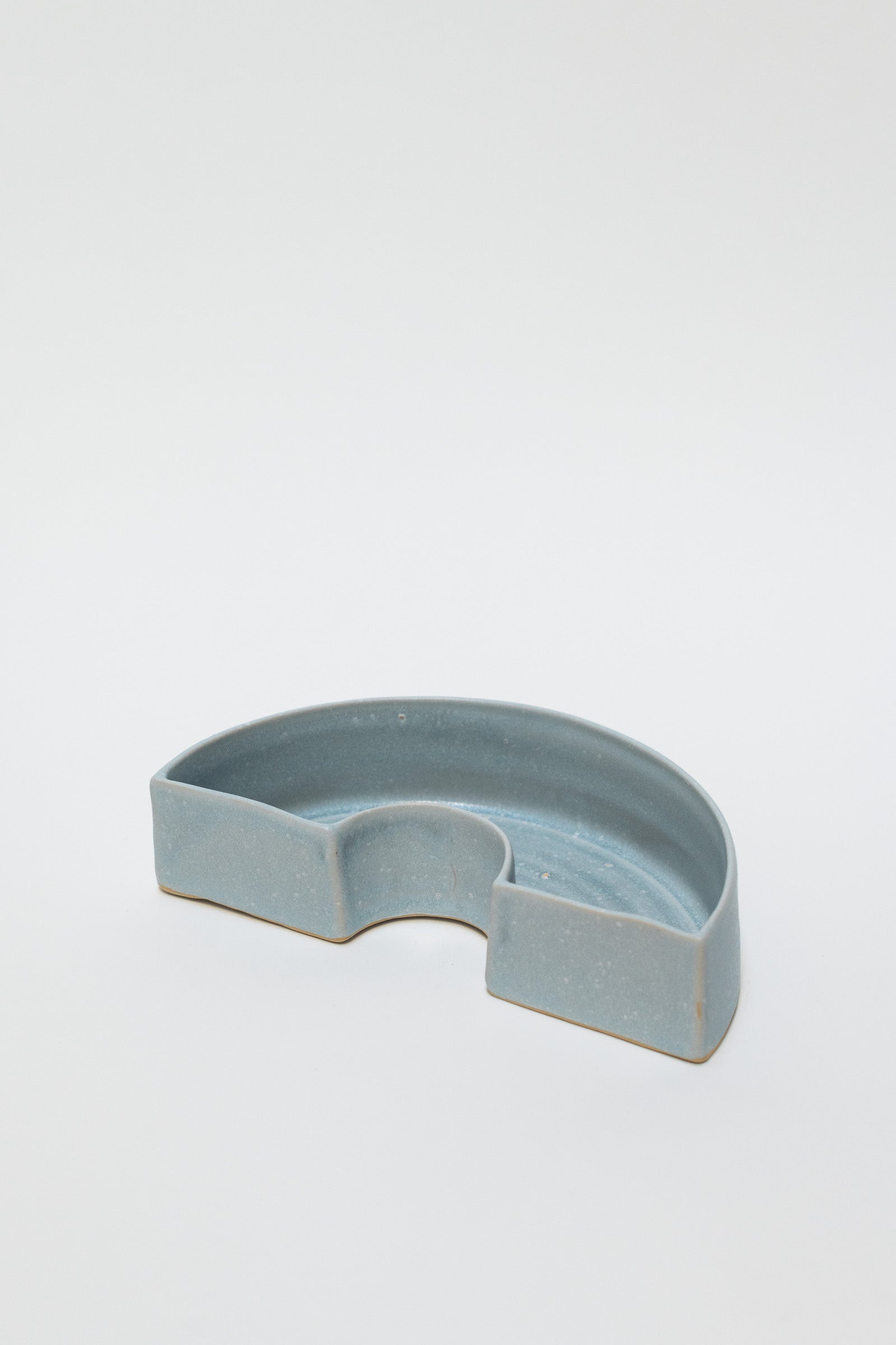 Misena x Wilder Half Ring Vase, Light Blue