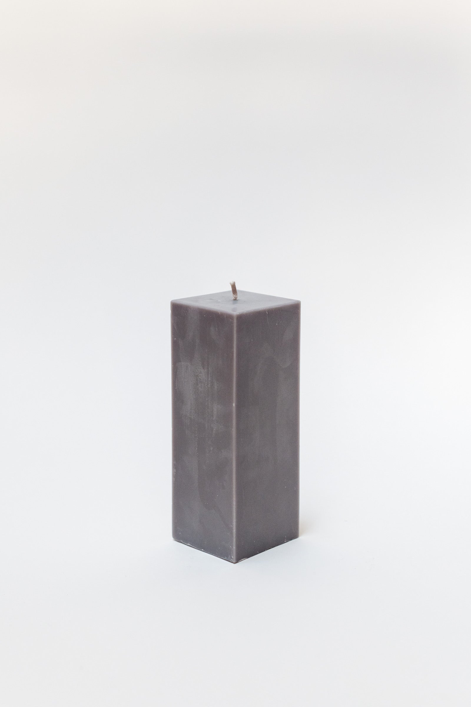 Rapeseed Wax Block Candle, Large, Lavender Grey