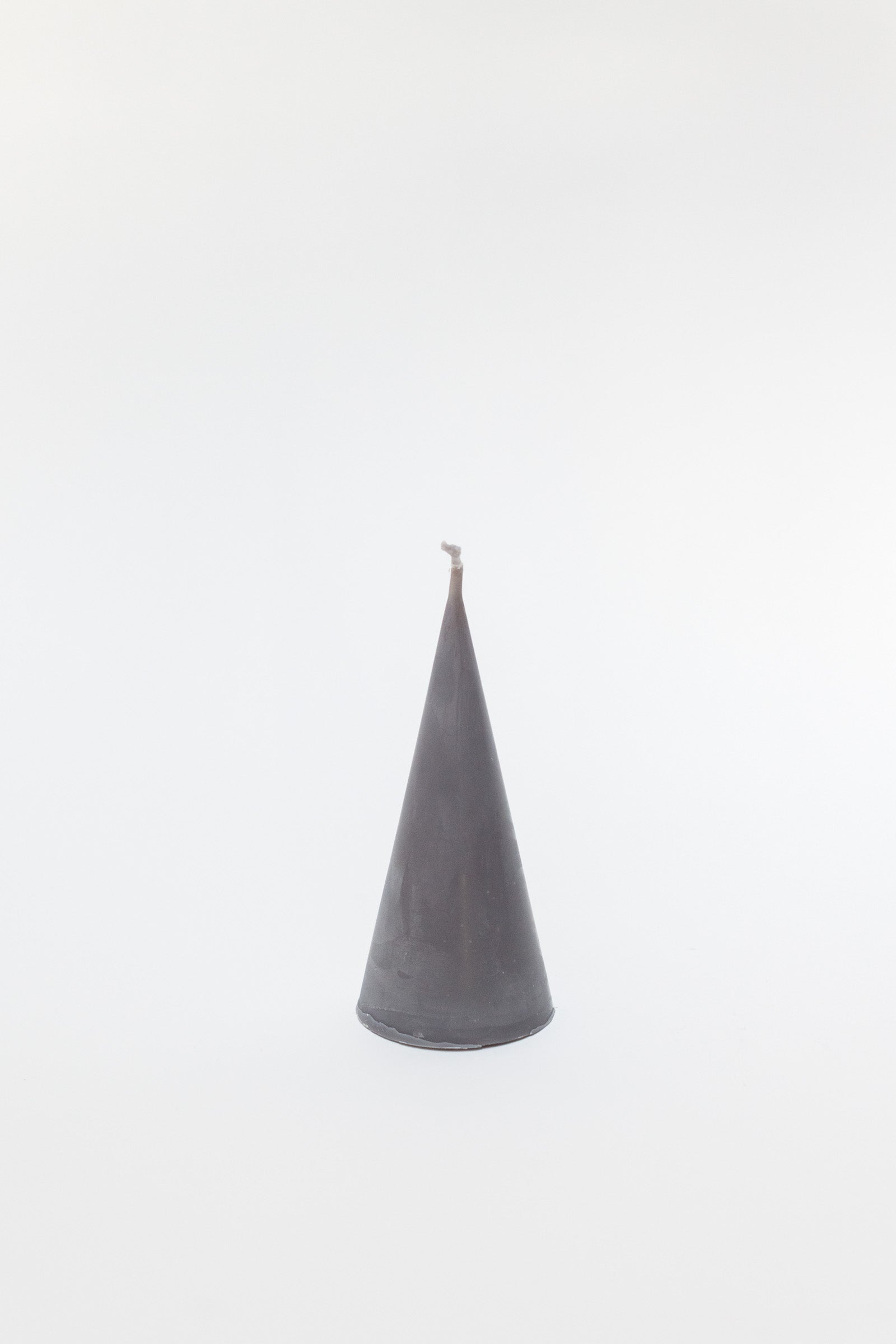 Rapeseed Wax Cone Candle, Small, Lavender Grey