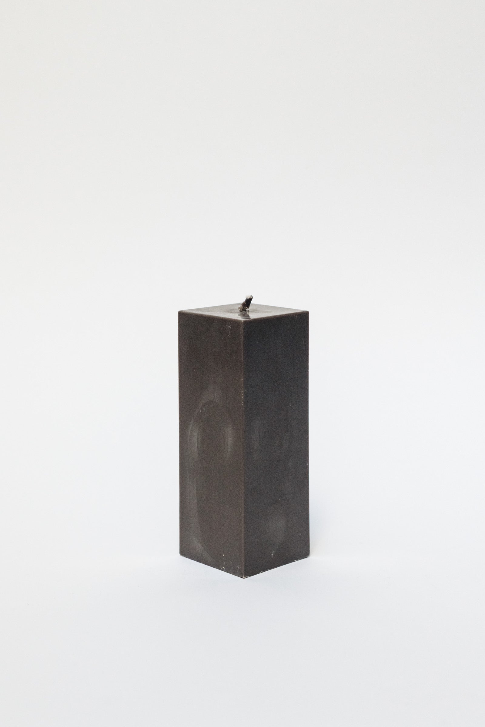 Rapeseed Wax Block Candle, Large, Espresso
