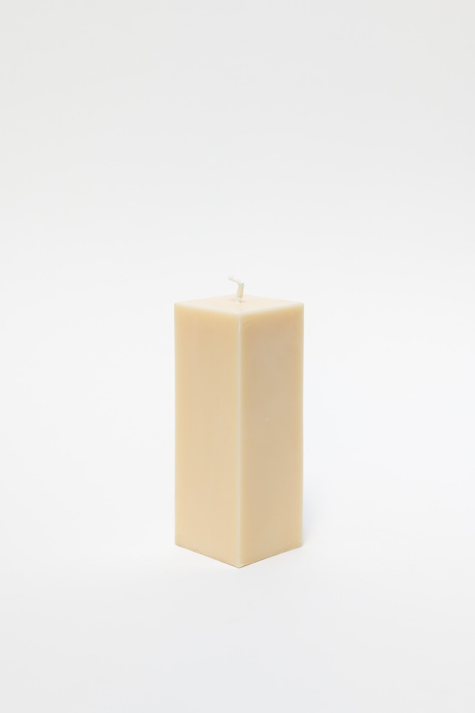 Rapeseed Wax Block Candle, Large, Ivory