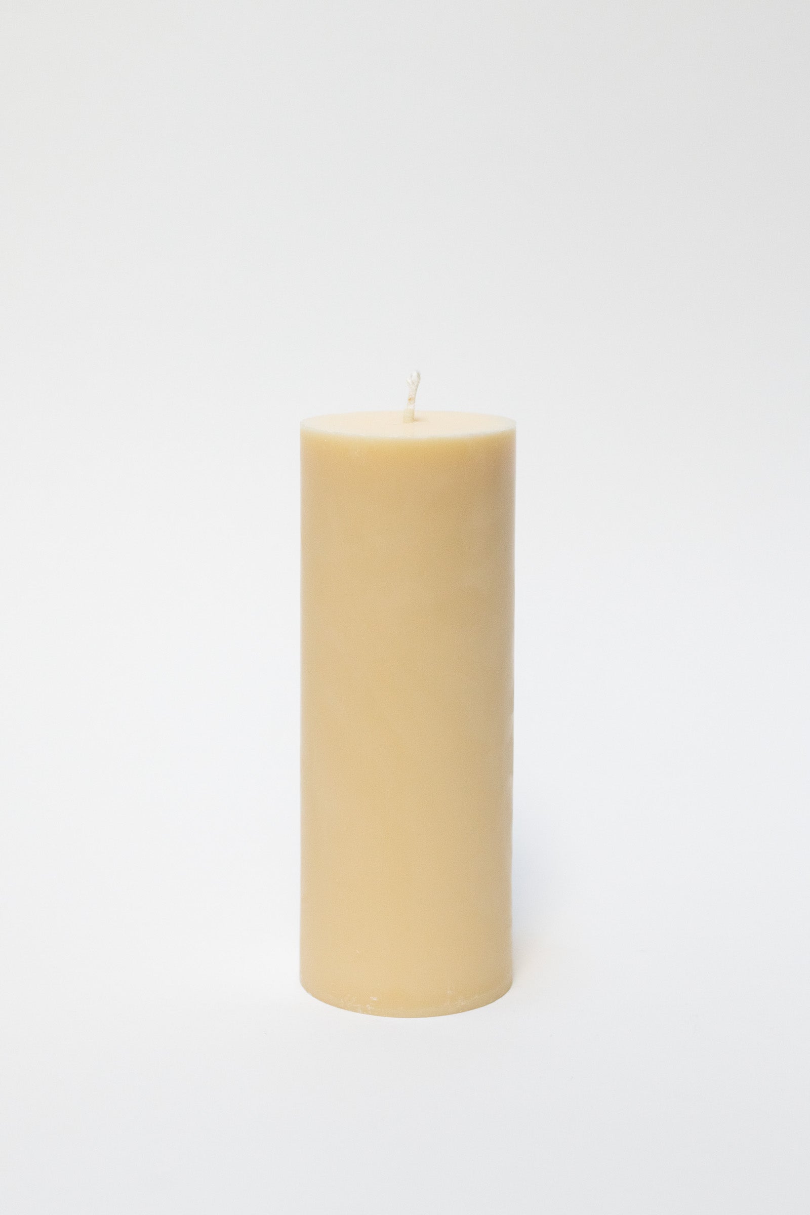 Rapeseed Wax Pillar Candle, Large, Ivory