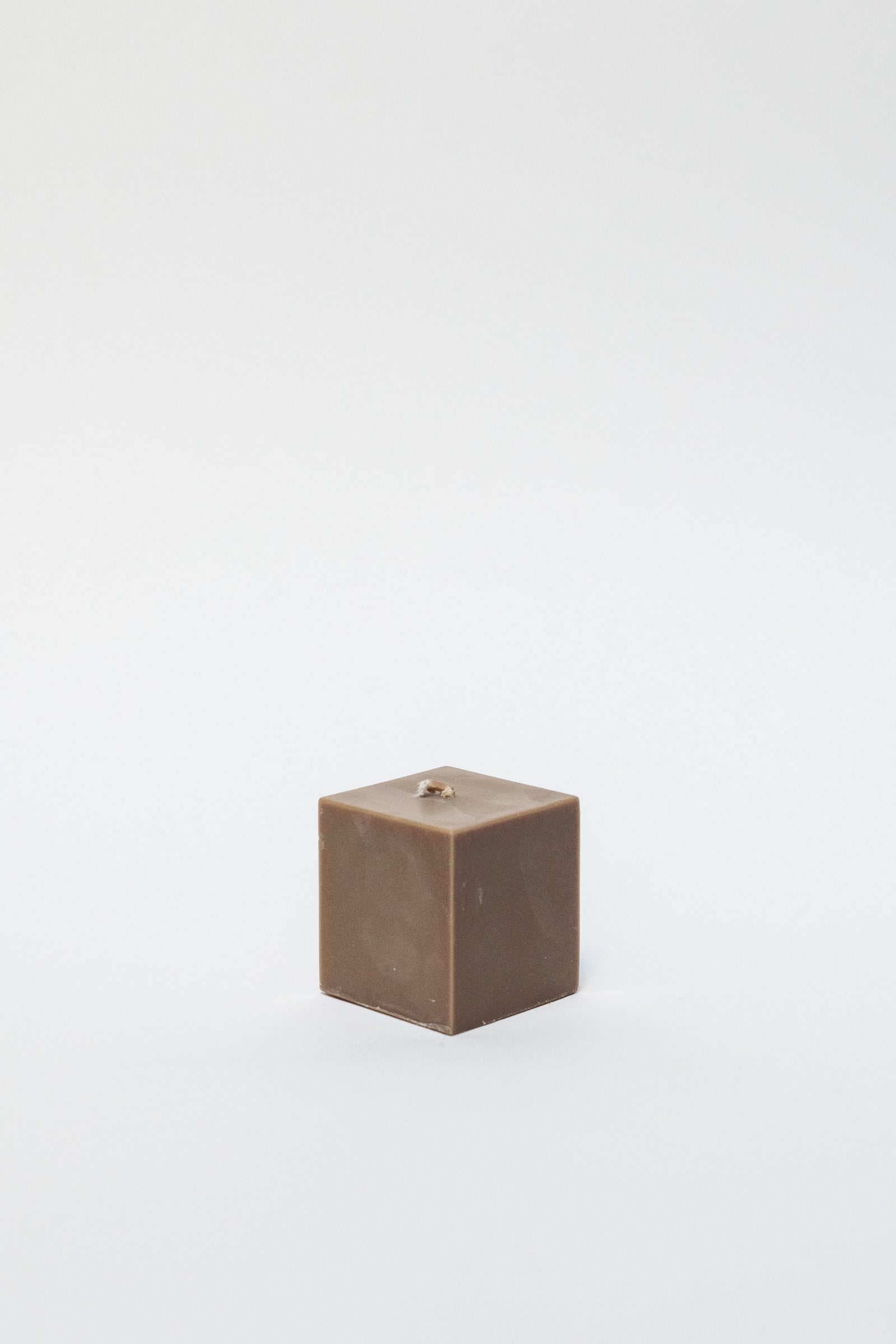 Rapeseed Wax Block Candle, Small, Chocolate