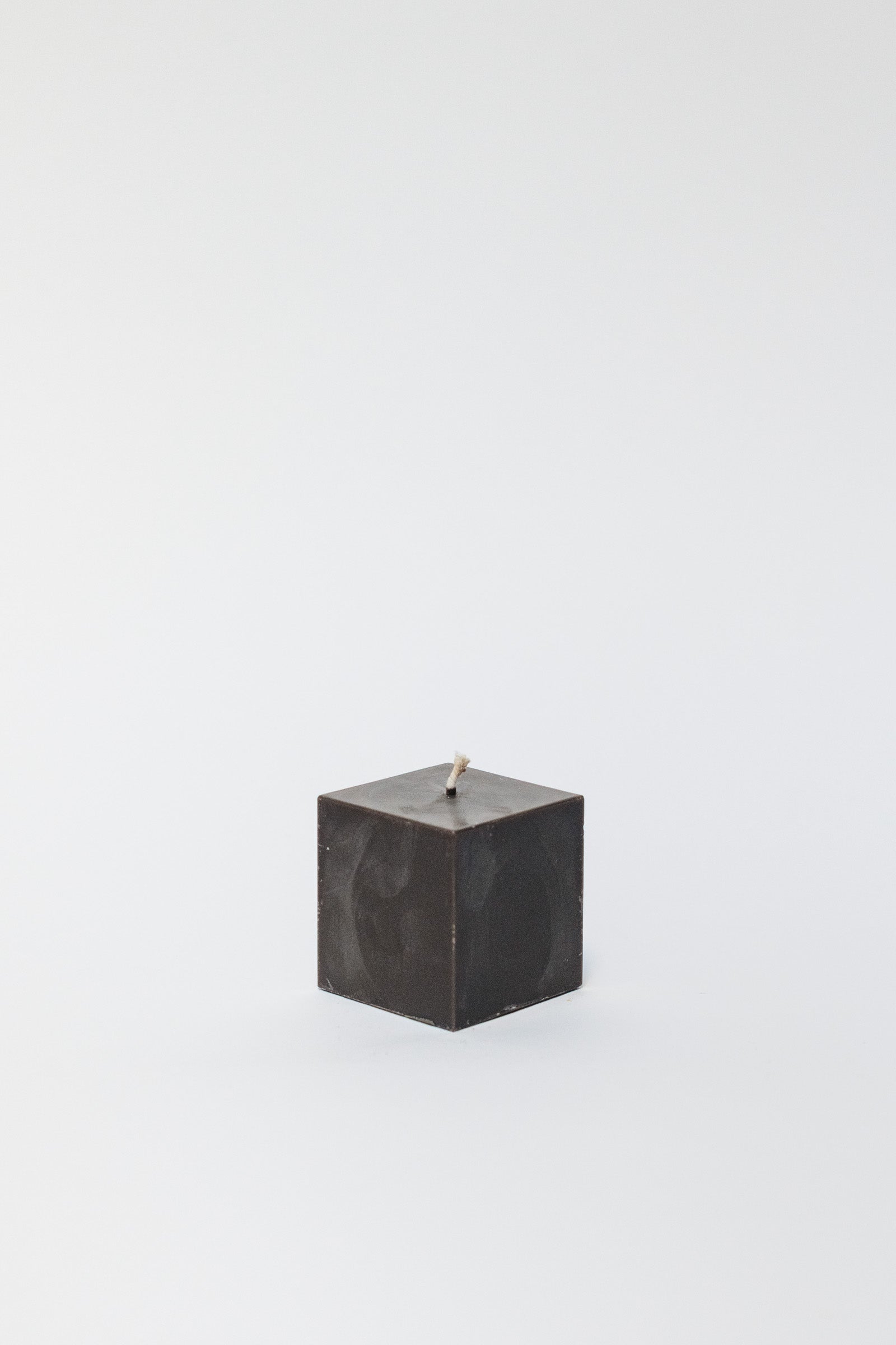 Rapeseed Wax Block Candle, Small, Espresso