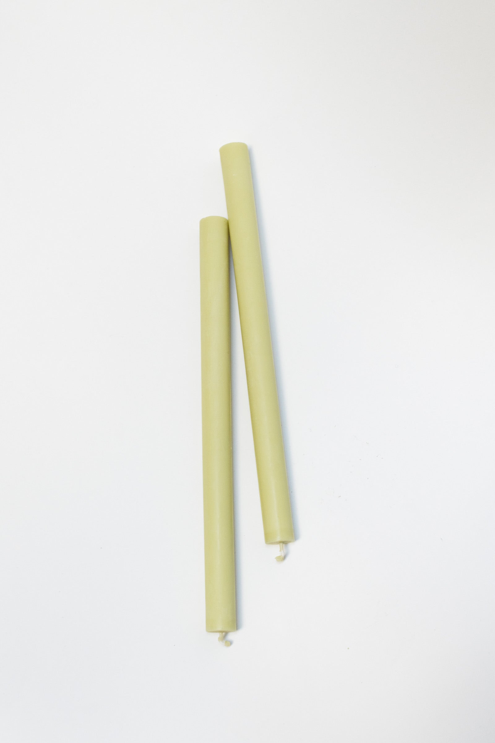 Rapeseed Wax Dinner Candle, Soft Lime