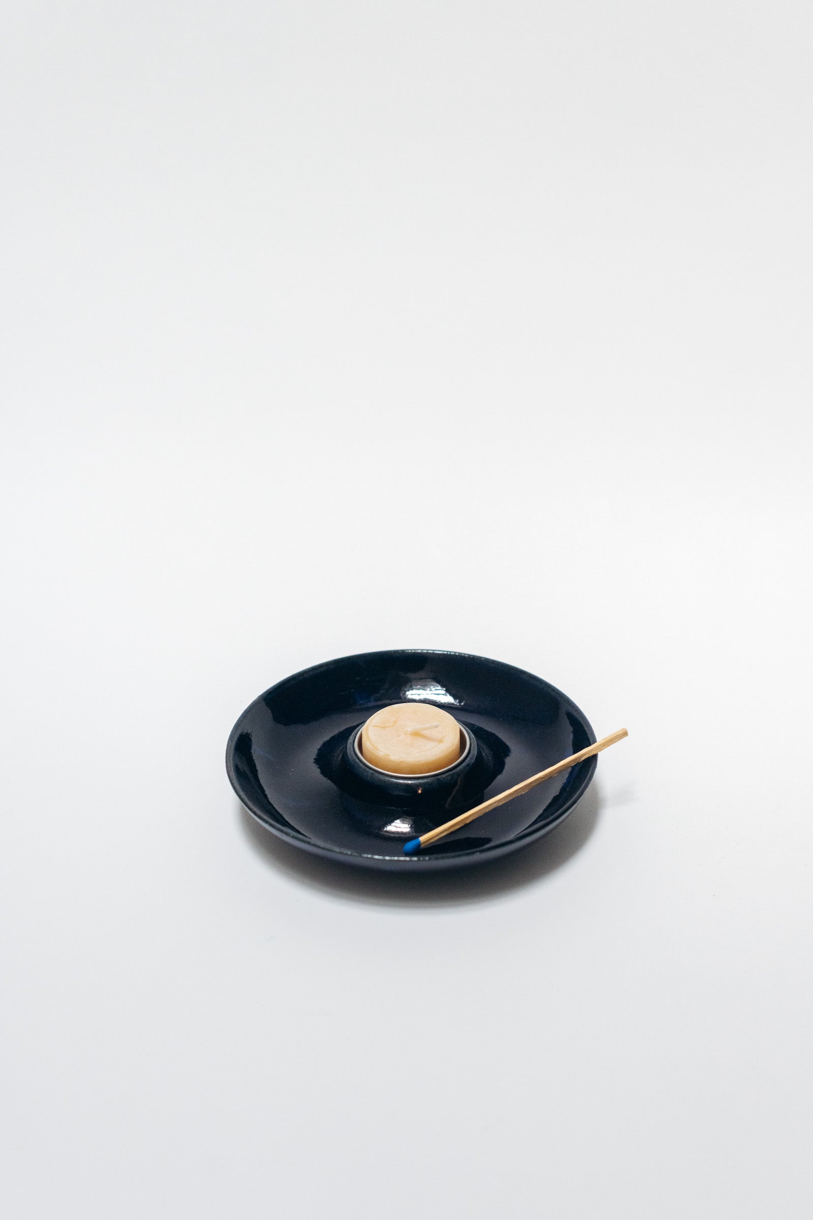 Misena x Wilder Tea Light Holder, Night Blue