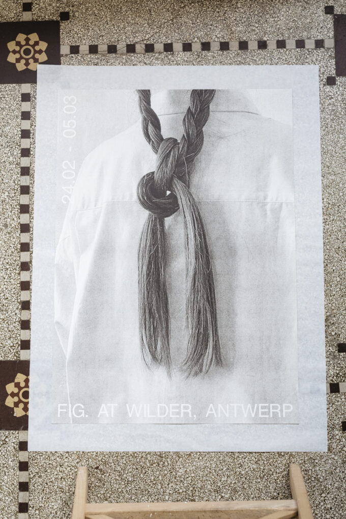 Wilder Affiche #2 by fig. / Joke Leonare at Wilder Antwerp