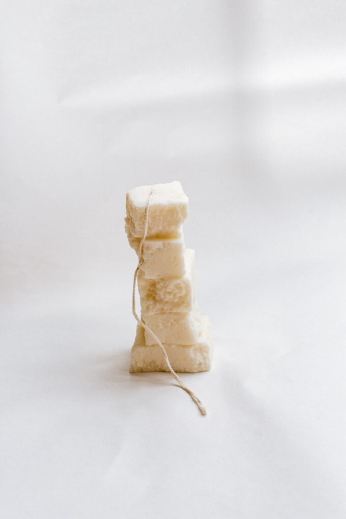 Rapeseed wax candle by Malte Van Der Meyden