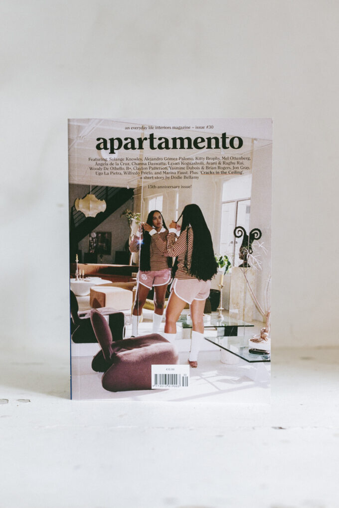 Apartamento issue 30 Autumn-Winter 2022-2023, cover feat. Solange Knowles, at Wilder Antwerp