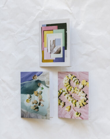 Set van drie dubbele postkaarten - Papierwaren door Wilder Antwerpen