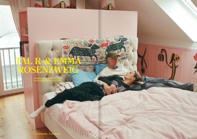 Apartamento #31, Tal R and Emma Rosenzweig, interiors magazine at Wilder Antwerp