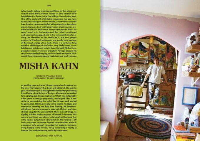 Apartamento #31, Misha Kahn, interiors magazine at Wilder Antwerp