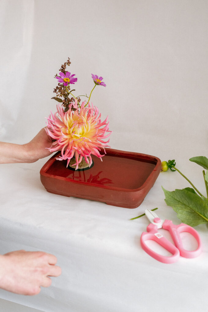 Everyday flower fun with a kenzan, a workshop by Wilder Antwerp