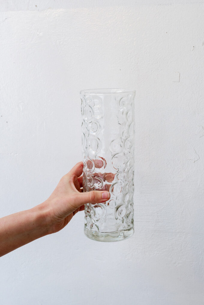 Bobble glass vase - vintage objects curated by Wilder Antwerp
