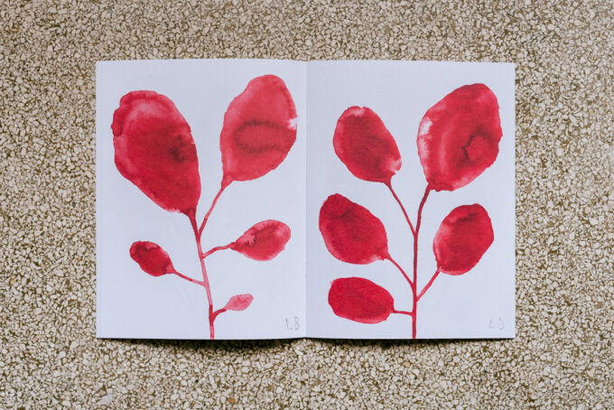'Les Fleurs', a book of drawings by Louise Bourgeois at Wilder Antwerp
