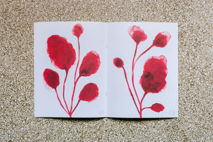 'Les Fleurs', a book of drawings by  Louise Bourgeois at Wilder Antwerp