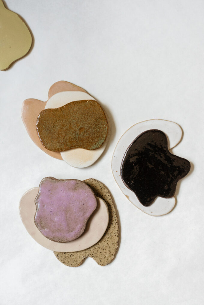 Puddle coasters by Clay Club at Wilder Antwerp