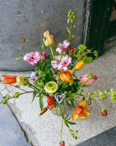 Wilder Antwerp flower delivery for Spring, local & seasonal flowers delivered by bike.