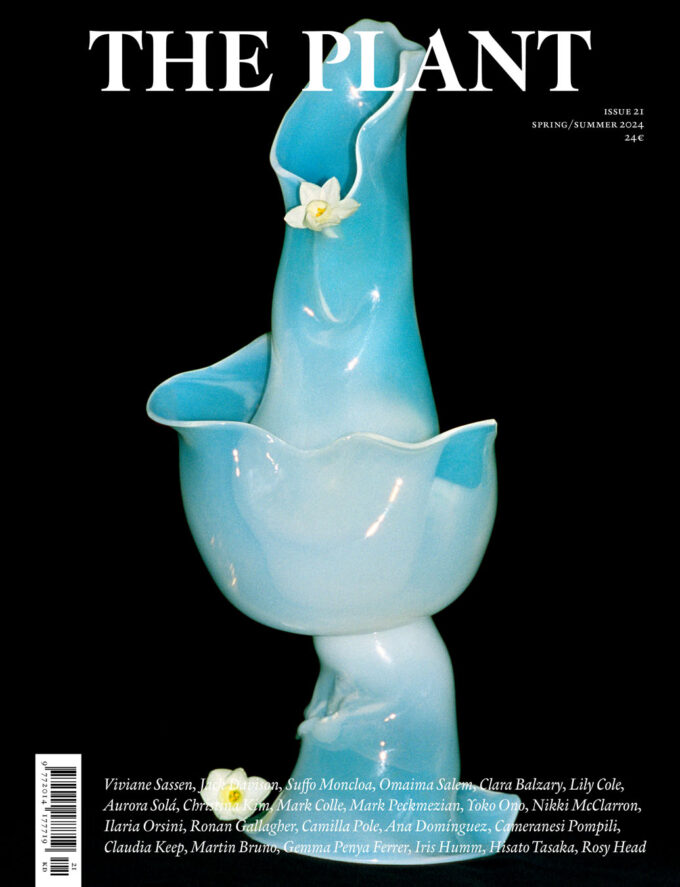 The Plant Magazine #21 at Wilder Antwerp - cover by Viviane Sassen