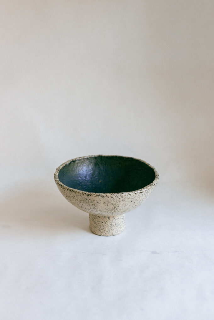 Kenzan dish in night blue by Clay Club for Wilder Antwerp