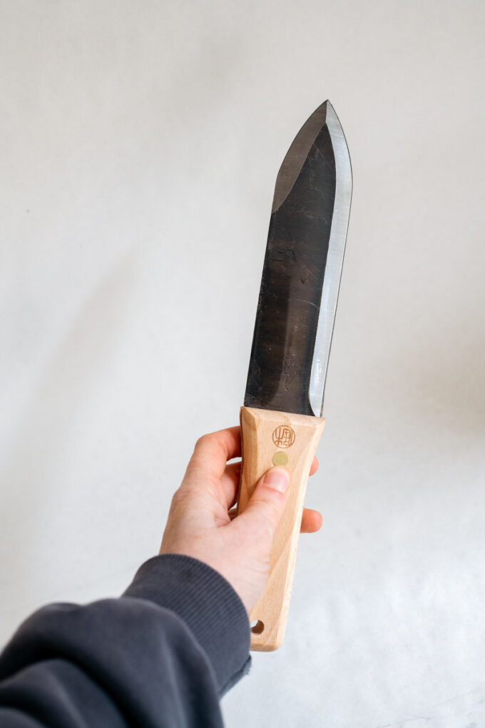 Hori hori trowel by Niwaki at Wilder Antwerp
